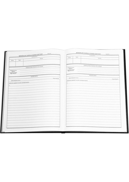 Müdürler Kurulu Karar Defteri 96 Yaprak fiyatları