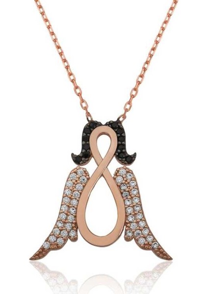 Gumush Gümüş Melek Anne Bayan Kolye