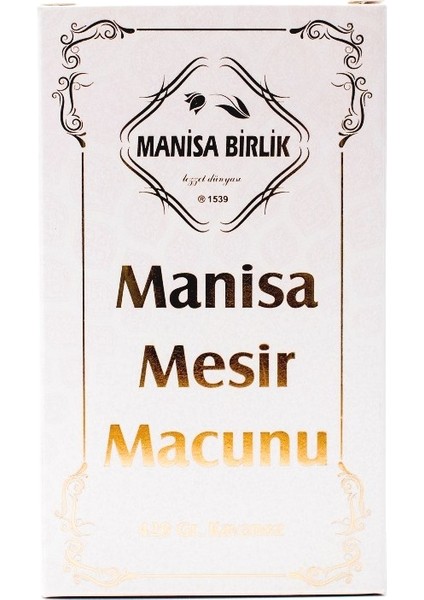 Manisa Birlik Mesir Macunu Kavanoz Mesir 420 gr