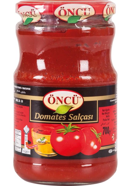Domates Salçası Cam 700 gr 12 Li