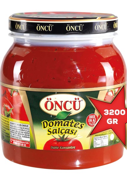 Domates  Salçası 3200 gr 4 Lü