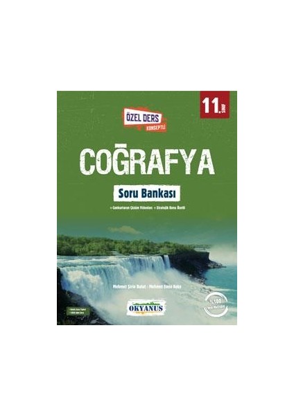 Okyanus Yayınları 11. Sınıf Coğrafya Soru Bankası (Özel Ders Konseptli)