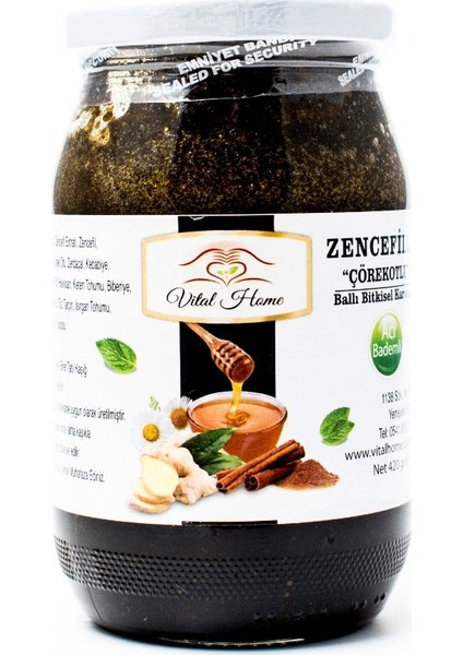 Zencefilli Macun 420 gr