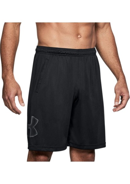 Under Armour Tech Graphic Short Erkek Siyah Antrenman Şortu 1306443-001