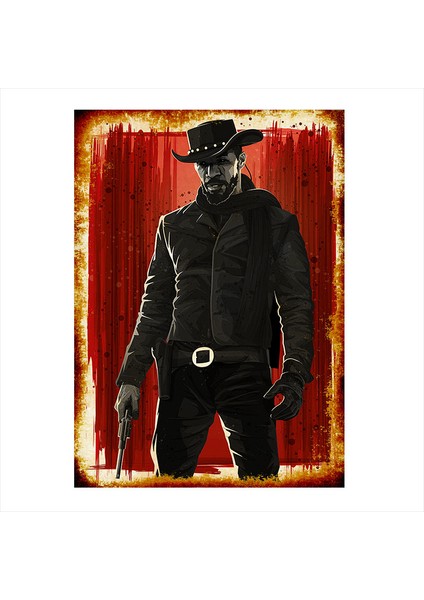 Ahşap Tablo Django Unchained