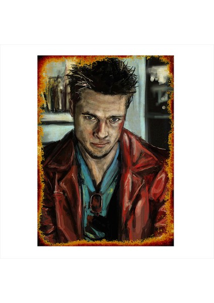 Ahşap Tablo Fight Club