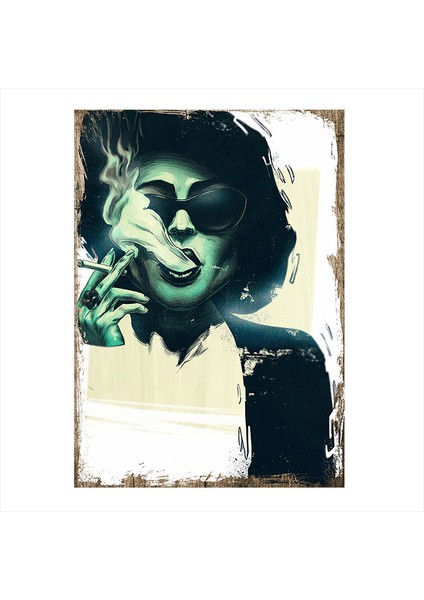 Ahşap Tablo Fight Club