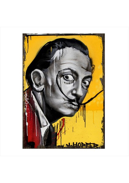 Ahşap Tablo Salvador Dali