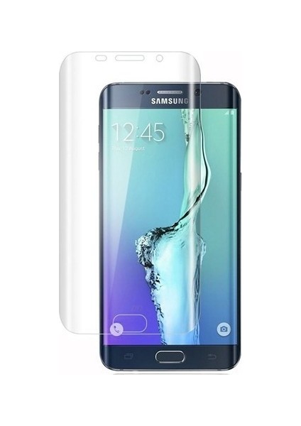 Samsung Galaxy S7 Edge 3D Full Kaplama Ultra Lüx Ekran Koruyucu Cam