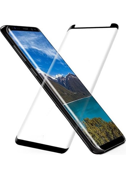 Samsung Galaxy S8 Plus 3D Full Kaplama Ultra Lüx Ekran Koruyucu Cam