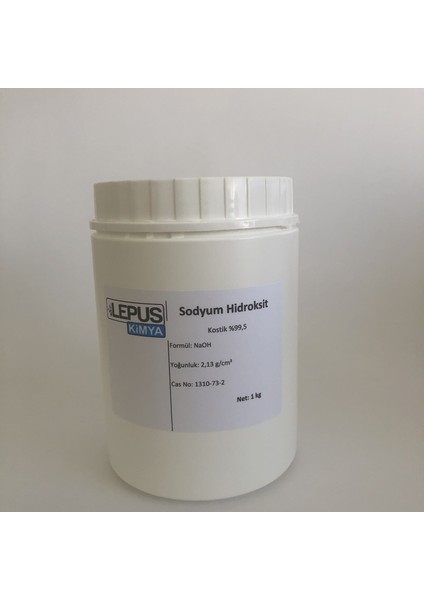 Lepuskimya Sodyum Hidroksit (Lavabo Aç) Boncuk Kostik 1 Kg