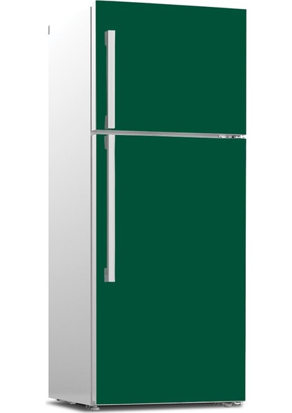 Buzdolabı Ön Yüz Kapak Kaplama Sticker 533 Orman Yeşili