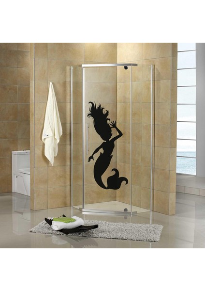 Deniz Kızı Duşakabin ve Banyo Sticker