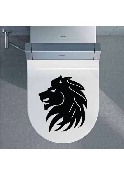 Lion Klozet Kapağı ve Banyo Sticker