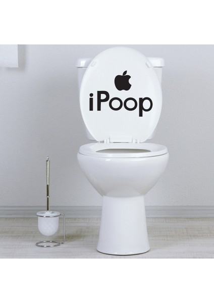 Tilki Dünyası iPoop Klozet Kapağı ve Banyo Sticker