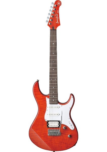 Pacifica 212VQM Elektro Gitar (Caramel Brown)