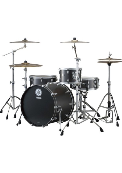 RT2F3M Rock Tour Davul Seti (Matte Black Metallic)