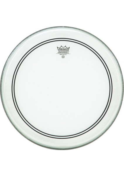 P3-0312-BP Powerstroke 3 12 İnç Clear Deri