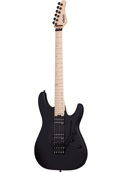 Sun Valley Super Shredder FR Elektro Gitar (Satin Black)