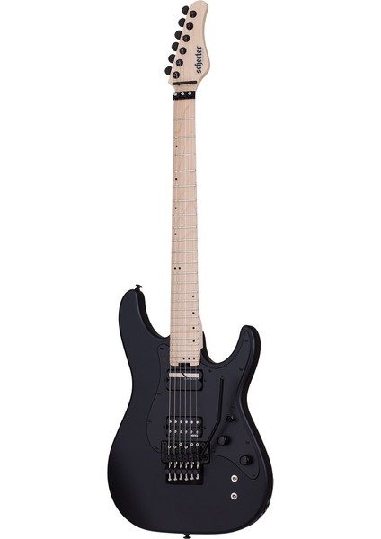 Sun Valley Super Shredder FR Sustaniac Elektro Gitar (Satin Black)