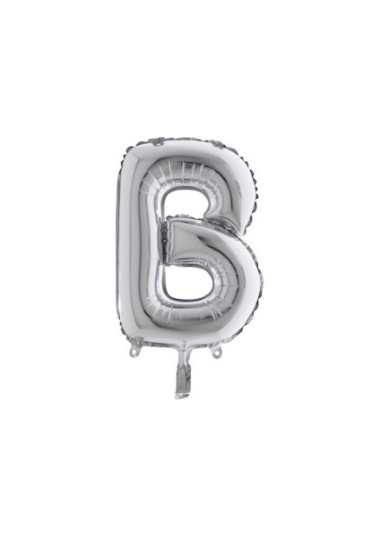 Folyo Balon Harf B Gümüş 40 İnc 1 Adet