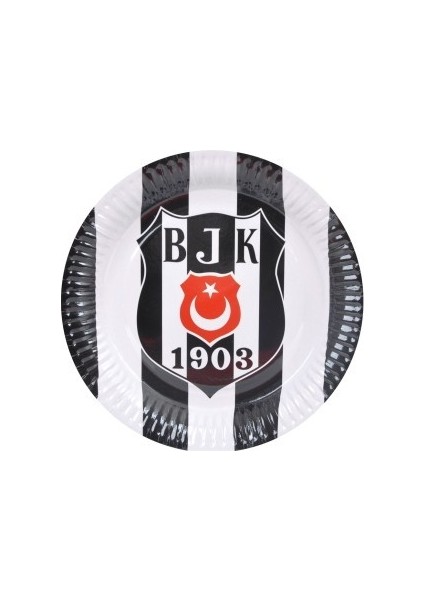 Beşiktaş - Tabak - 23,00 cm - 8 Adet