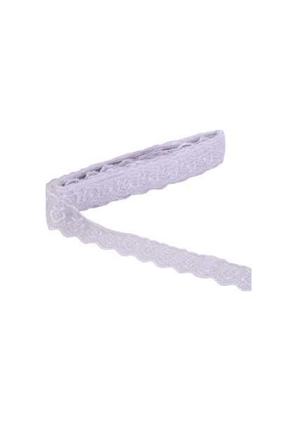 Kurdela Danteli 4Cm Beyaz 10 Metre