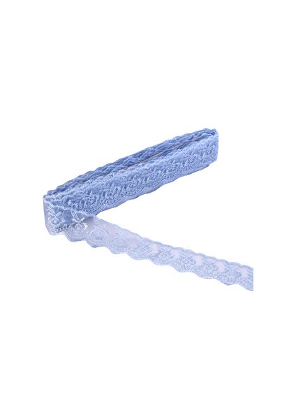 Kurdela Danteli 4Cm Mavi 10 Metre