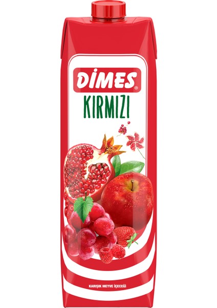 Meyve Suyu Kırmızı Karışık Meyve İçeceği 1 lt