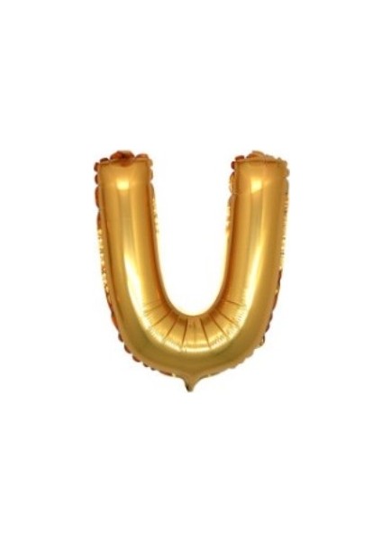 Folyo Balon Harf U Altın 40 İnc 1 Adet
