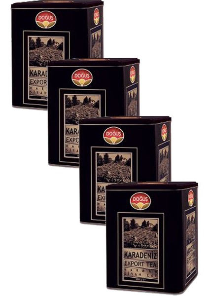 Export Çay Karton Kutu 4'Lu Ekoset 3000 gr