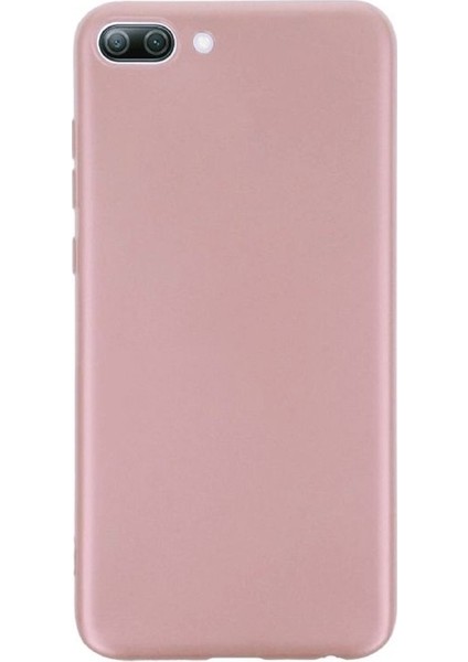 Huawei Honor 10 Kılıf Premier Silikon + Nano Ekran Koruma Bronz