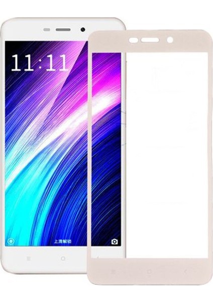 Xiaomi Redmi 4A Full Kapatan Renkli Cam Gold