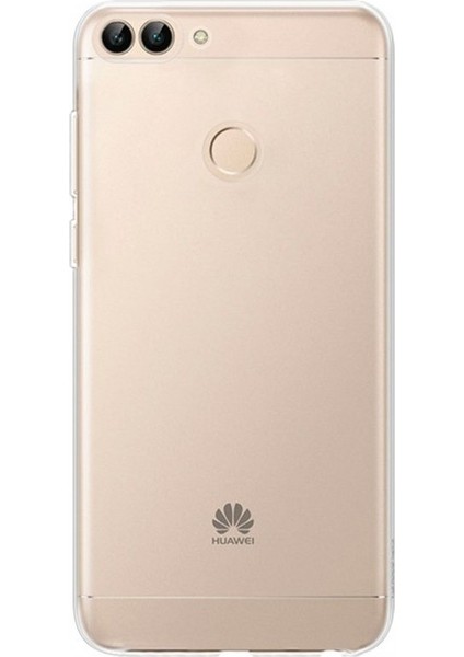 Huawei P Smart Kılıf 0.2 mm Silikon İnce Arka Kapak Şeffaf