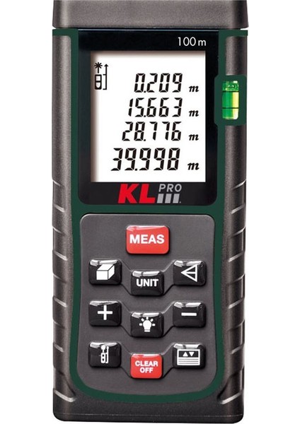 KLLZM100 100m Profesyonel Lazermetre