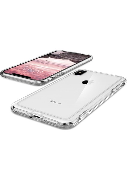 Apple iPhone XS Max Kılıf Crystal Hybrid Crystal Clear - 065CS25160