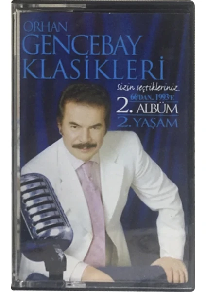 Orhan Gencebay - Klasikler / 66'Dan 93'E 2. Albüm 2. Yaşam - Sıfır Kaset