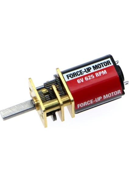 Force-Up 6V 625 Rpm Karbon Fırçalı Dc Motor