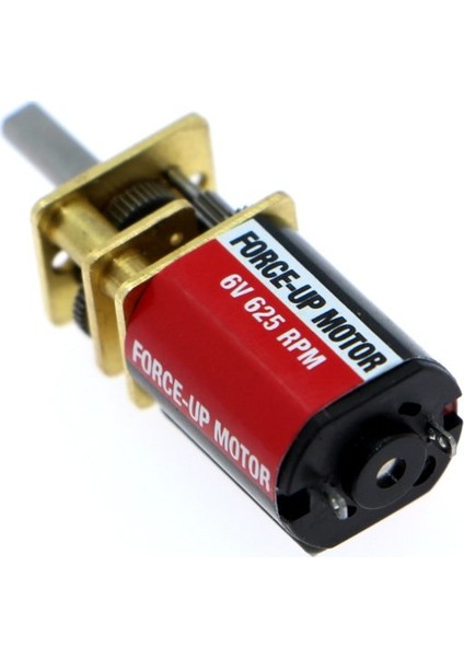 Force-Up 6V 625 Rpm Karbon Fırçalı Dc Motor
