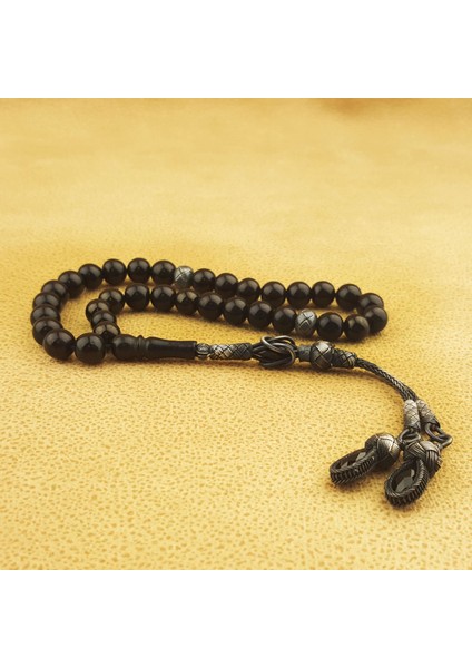 1000 Ayar Kazaz İşlemeli Gümüş Püsküllü Erzurum Oltusu Tesbih fiyatları