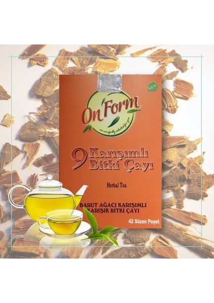 Onform 9 Karışımlı Bitki Çayı