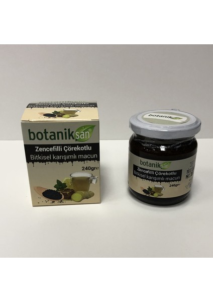 Zencefilli Çörekotlu Macun 240gr