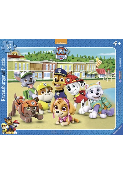 37Parçalı Büyük Çerçeveli Puzzle Paw Patrol-61556