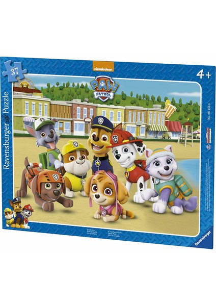 37Parçalı Büyük Çerçeveli Puzzle Paw Patrol-61556