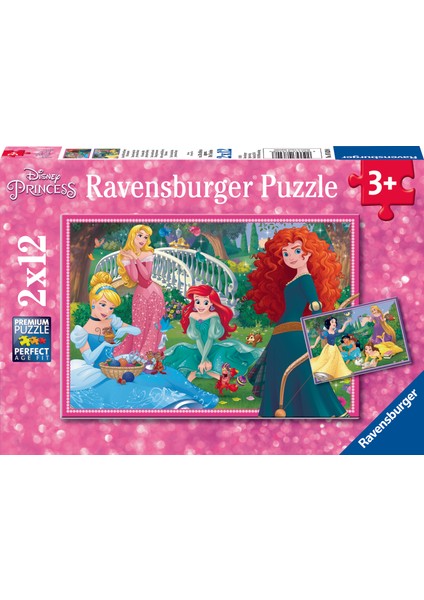 2X12P Puzzle Wd Princess-076208