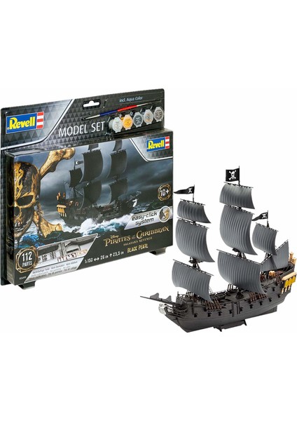 Model Set Black Pearl (Karaip Korsanları) - 65499