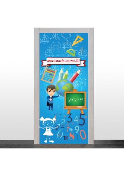 Matematik Dersliği Kapı Giydirme-7