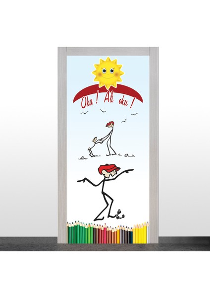 İlkokul - Oku Ali oku Kapı Giydirme