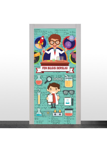 Fen Bilgisi Dersliği Kapı Giydirme-2