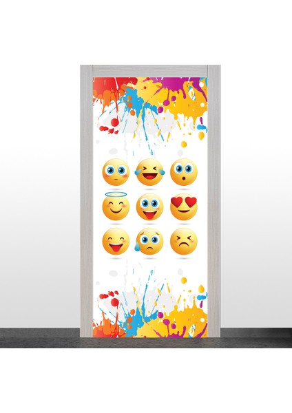 Emojiler Kapı Giydirme